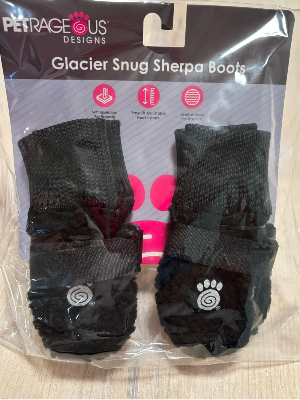 NWT Glacier Snug Dog Boot